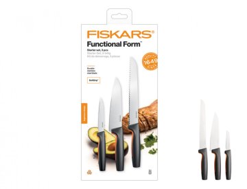 Fiskars Set nožev FUNKCIONALNA OBLIKA zaganjalnik 3ks 1057559