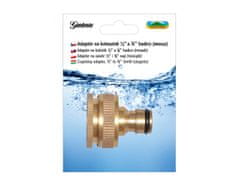 eoshop Adapter za pipo za cev 1/2 in 3/4 medenina