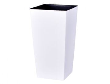 eoshop Pokrov za cvetlični lonec URBI TRG 2v1 plastika mat 27x27x50cm