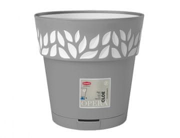 eoshop Pokrov za cvetlični lonec CLOE samozalivalna plastika d30x29cm