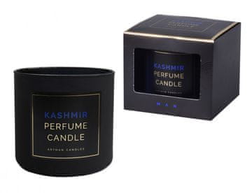 eoshop Sveča v kozarcu KAŠMIR dišeči leseni stenj 400g