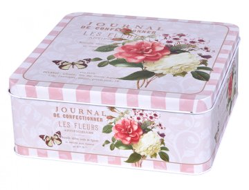 eoshop Komplet odmerek PONIJE PRASTE pločevinasta 15x15,18x18,21x21x8cm 3ks