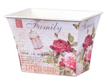 eoshop Komplet skrinj Pločevina ROSE 17,20,21cm 3ks