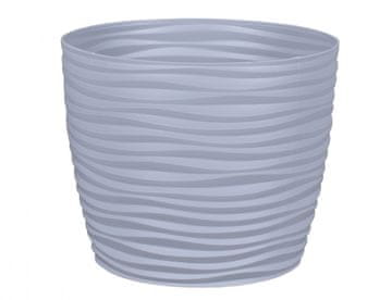 eoshop Pokrov za cvetlični lonec SAHARA PETIT plastika mat d17x14cm