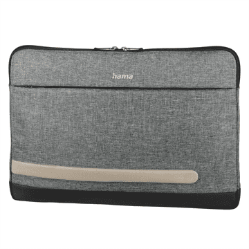 Hama Terra, ovitek za prenosni računalnik, 13,3" (34 cm), recikliran poliester, siv
