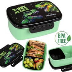 STARPAK Dinozavri šolska škatla za zajtrk za dečka, BOX za zajtrk, lunchbox sendvič škatla za kosilo za šolo 