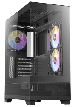 Antec CX700 Midi ATX Tower ohišje, ARGB, brez PSU, tempirano steklo (0-761345-10120-2)