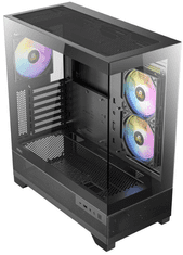 Antec CX700 Midi ATX Tower ohišje, ARGB, brez PSU, tempirano steklo (0-761345-10120-2)