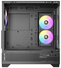 Antec CX700 Midi ATX Tower ohišje, ARGB, brez PSU, tempirano steklo (0-761345-10120-2)