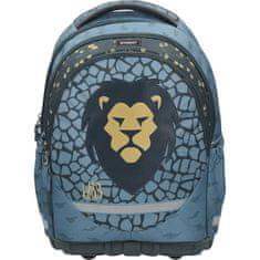 Street Šolski nahrbtnik Ergonomic Wild Child Lion z ergonomskim hrbtiščem in ojačanim dnom
