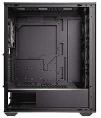Antec AX85 Midi ATX Tower ohišje, ARGB, brez PSU, tempirano steklo, črno (0-761345-10173-8)