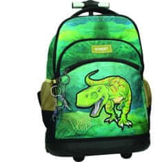 Street Šolski nahrbtnik na kolesih Trolley Dinosaur z robustnim ročajem