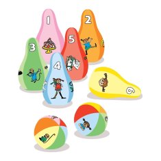 UNBRANDED Pippi soft set za bowling 