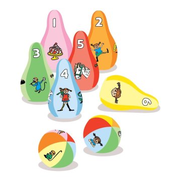 UNBRANDED Pippi soft set za bowling