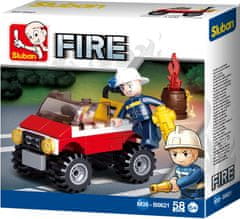 Sluban Gasilci M38-B0621 Jeep