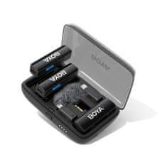 UNBRANDED BOYA mikrofonski brezžični sistem x2 BOYALINK V2.0 3,5 mm, Lightning & USB-C 
