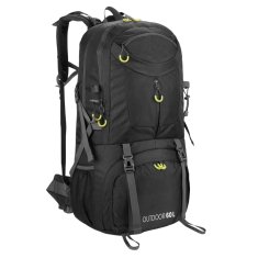 MG Outdoor pohodniški nahrbtnik 60L, črn