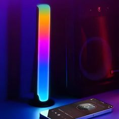 LIVEFY Light Bar V1 RGB namizna svetilka 2ks, črna