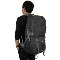 MG Outdoor pohodniški nahrbtnik 60L, črn