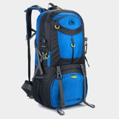 MG Outdoor pohodniški nahrbtnik 60L, moder