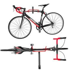 MG Bike Hander V4 nosilec za kolo, črn/rdeč