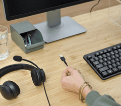 Trust Ayda slušalke, USB, črne