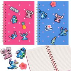 Disney DISNEY Stitch silikonski zvezek v A5 liniji + STITCH, Otroški zvezek, Šolski zvezek 