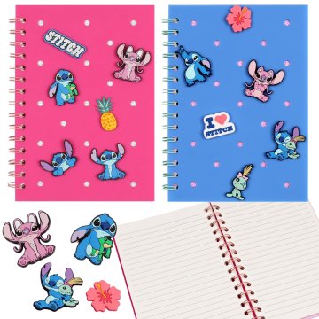 Disney DISNEY Stitch silikonski zvezek v A5 liniji + STITCH, Otroški zvezek, Šolski zvezek