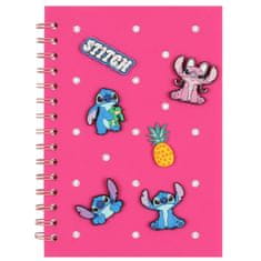 Disney DISNEY Stitch silikonski zvezek v A5 liniji + STITCH, Otroški zvezek, Šolski zvezek 