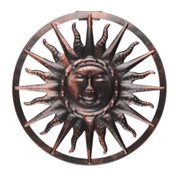 Haushalt LED sončna stenska dekoracija Sun