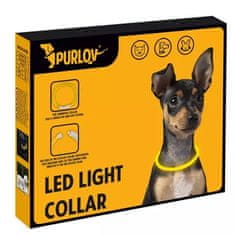 UNBRANDED LED svetlobno nastavljiva ovratnica Purlov 21631 