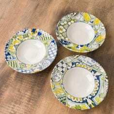 Tognana Krožnik Pasta Bowl Seaside Maiolica 27cm / več barv / porcelan