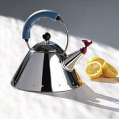 Alessi Čajnik Bird 9093 / 2l / moder ročaj / inox / indukcija