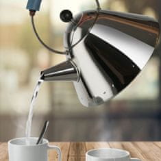 Alessi Čajnik Bird 9093 / 2l / moder ročaj / inox / indukcija