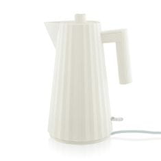 Alessi Plisse grelnik vode 1,7l / 2400W / bel / termoplastika