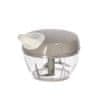 StarDeco Ročni sekljalnik z vrvico 8,5xh9cm / plastika, inox