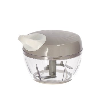 StarDeco Ročni sekljalnik z vrvico 8,5xh9cm / plastika, inox