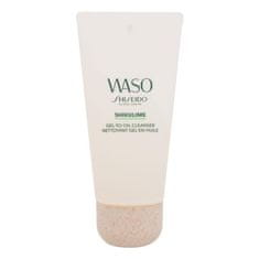 Shiseido Waso Shikulime oljni gel za čiščenje obraza in odstranjevanje ličil 125 ml za ženske