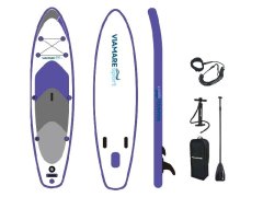 VIAMAREsport Napihljiva SUP deska VIAMAREsport Premium SET 330x80x15cm, PURPLE, max.160kg, zložljivo, KOMPLET oprema