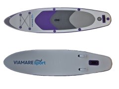 VIAMAREsport Napihljiva SUP deska VIAMAREsport Premium SET 330x80x15cm, PURPLE, max.160kg, zložljivo, KOMPLET oprema