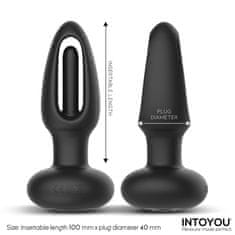 INTOYOU VIBRACIJSKI ANALNI ČEP Intoyou Sasha