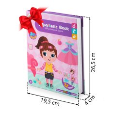 UNBRANDED Magnetna knjiga puzzle dekliška omara RK-770 