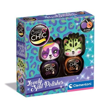 Clementoni Crazy CHIC - Lovelly Collection - Laki za nohte, set 1