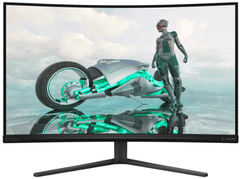 Philips Evnia 3000 gaming monitor, 80 cm, ukrivljen, Fast VA (32M2C3500L/00)