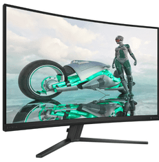 Philips Evnia 3000 gaming monitor, 80 cm, ukrivljen, Fast VA (32M2C3500L/00)
