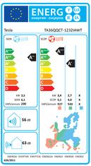 TESLA TA36QQCT-1232IAWT klimatska naprava