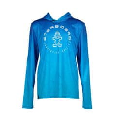 Starboard Moški Hoodie Watershirt, dlg rok, Blue Carbon, S
