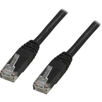 UNBRANDED DELTACO Cat6 mrežni kabel, 10m, črn