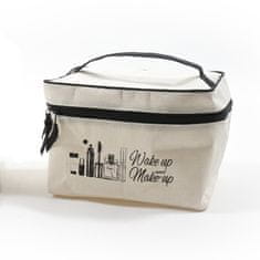 Mhome Essentials torba lepotna Beauty 20x12x12cm / več vzorcev / poliester, bombaž