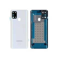UNBRANDED Zadnji ovitek za Samsung Galaxy A21s - bel 
